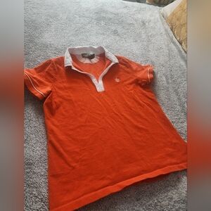 Vintage Lauren Ralph Lauren Sport Bright Orange Polo